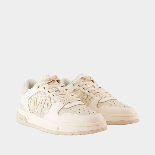 Sneakers Classic Low - Amiri - Cuir - Beige