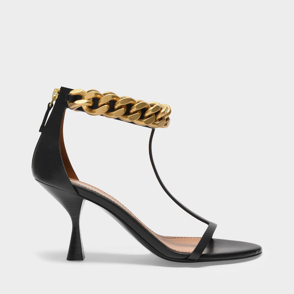Sandales Falabela 45 en Cuir Synthétique Noir