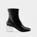 Bottines - MM6 Maison Margiela - Cuir - Noir