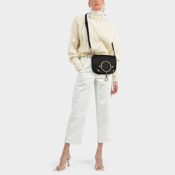 Sac Mara Crossbody en Cuir Noir