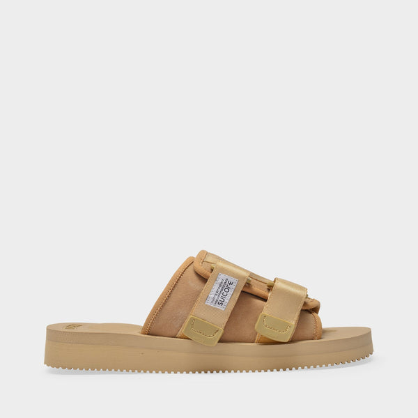 Sandales Kaw-VS en Cuir Beige