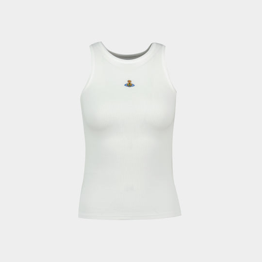 Tank top 90s - Vivienne Westwood - Viscose - Blanc