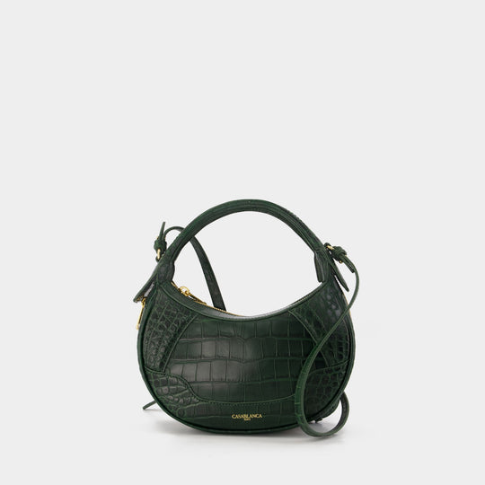 Sac À Main Biker - Casablanca - Cuir - Vert