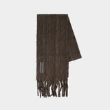 Écharpe Estate - OUR LEGACY - Laine - Marron