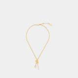 Collier The Pony Charm - Marc Jacobs - Laiton - Doré