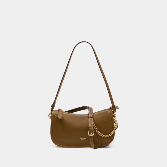 Sac À Main Waverly - Coach - Cuir - Vert