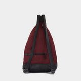 Sac À Dos Hakama Tuck - YOHJI YAMAMOTO - Nylon - Bordeaux