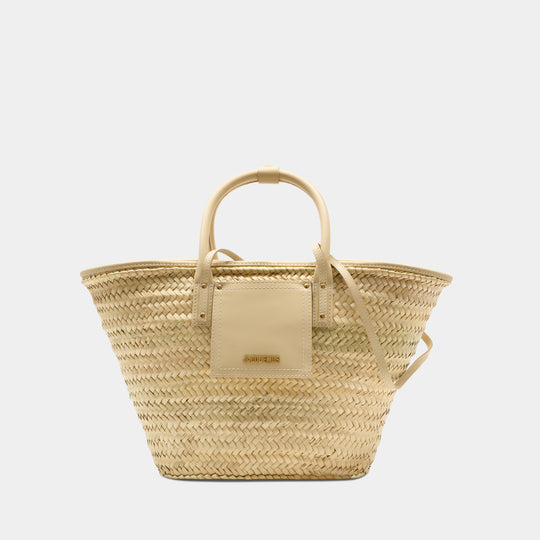 Le Panier Soli - Jacquemus - Raphia - Ivoire