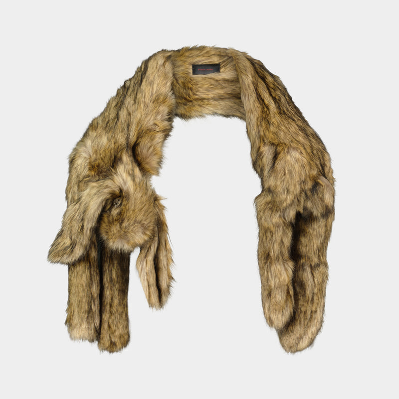 Écharpe Hare - Simone Rocha - Synthétique - Marron