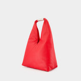 Sac À Main Japanese Media - MM6 Maison Margiela - Cuir - Rouge