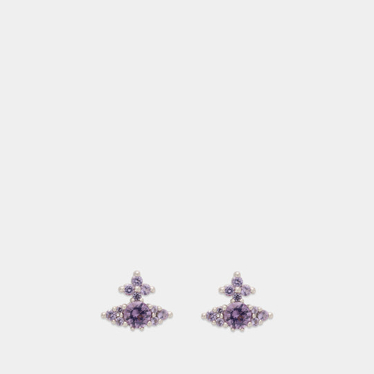 Boucles D'oreilles Feodorita - Vivienne Westwood - Métal - Violet