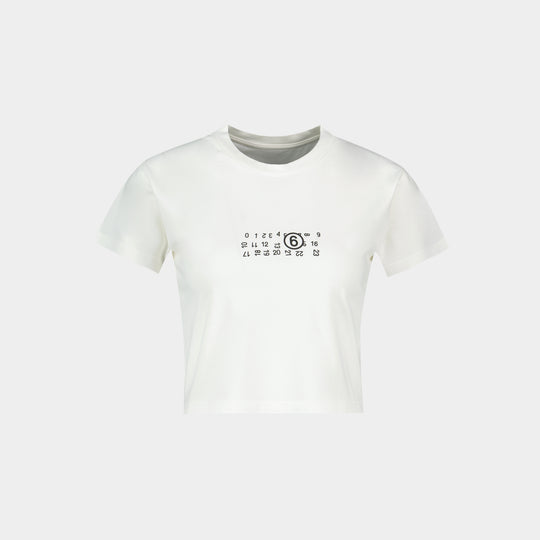T-Shirt - MM6 Maison Margiela - Coton - Blanc