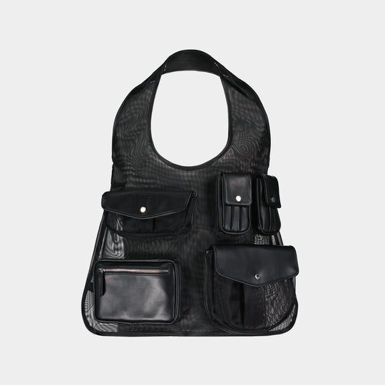 Sac À Bandoulière Utility - Simone Rocha - Synthétique - Noir