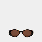 Lunettes De Soleil Gg2121s - Gucci - Synthétique - Marron