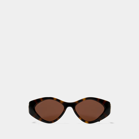 Lunettes De Soleil Gg2121s - Gucci - Synthétique - Marron