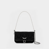 Sac À Bandoulière Rock Nano Western - Zadig & Voltaire - Cuir - Noir