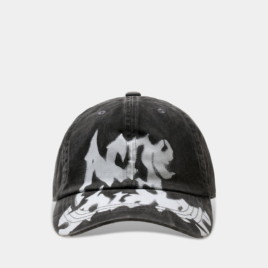 Casquette Fn Ux Hats000403 - Acne Studios - Coton - Noir