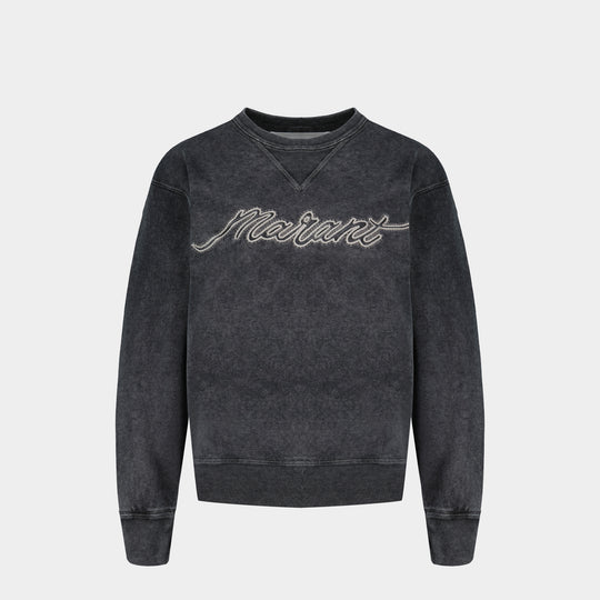 Sweatshirt Rise - Isabel Marant - Coton - Noir