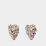 Boucles D'oreilles Heart - SELF PORTRAIT - Métal - Multi
