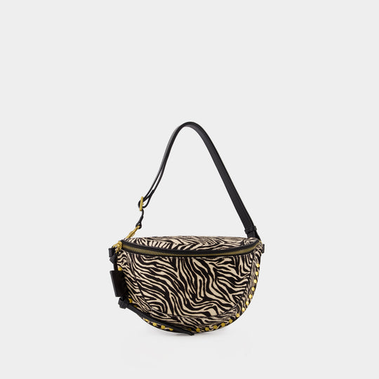 Sac À Bandoulière Skano - Isabel Marant - Cuir - Noir
