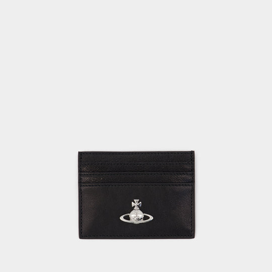 Porte-Carte - Vivienne Westwood - Cuir - Noir