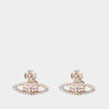 Boucles D'oreilles Mayfair Relief - Vivienne Westwood - Métal - Doré