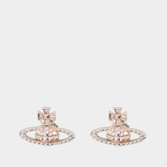 Boucles D'oreilles Mayfair Relief - Vivienne Westwood - Métal - Doré