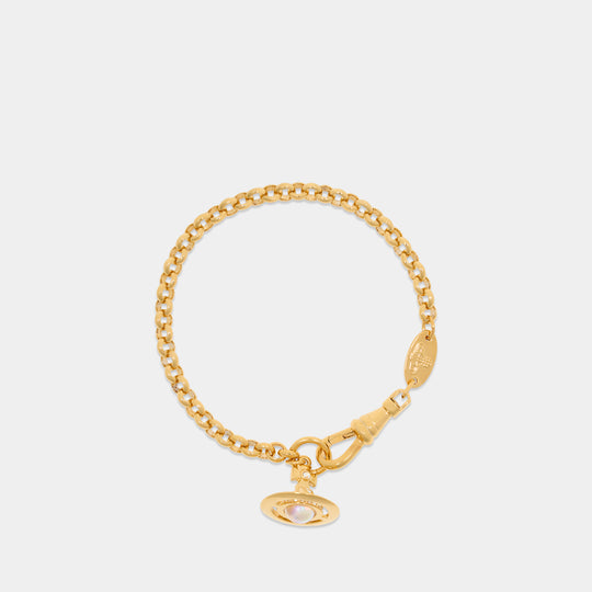 Bracelet New Petite Orb - Vivienne Westwood - Métal - Doré