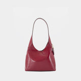 Sac Porté Épaule Glazed Brooklyn 28 - Coach - Cuir - Rouge