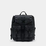 Sac À Dos Re Tech Quilted - Ganni - Synthétique - Noir