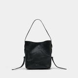 Sac Porté Épaule Hobo Small - Marni - Cuir - Noir