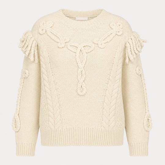Sweatshirt Katria - Isabel Marant - Laine - Ivoire