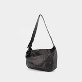 Sac Porté Épaule Puff M - YOHJI YAMAMOTO - Cuir - Noir