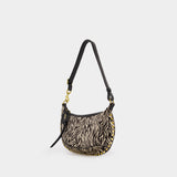 Sac Porté Épaule Oskan Moon - Isabel Marant - Cuir - Noir
