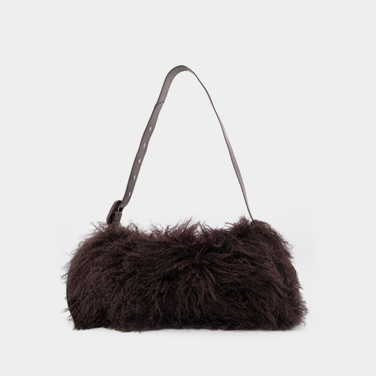 Sac À Bandoulière Etienne Small - AMI Paris - Cuir - Marron