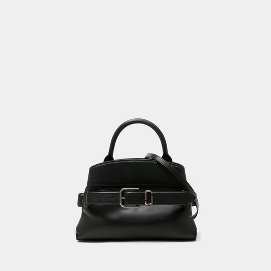 Cabas The Small Satchel - Marc Jacobs - Cuir - Noir