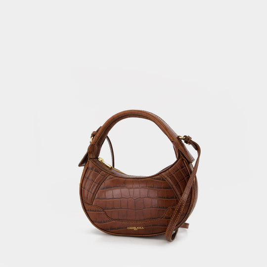 Sac À Main Biker - Casablanca - Cuir - Marron