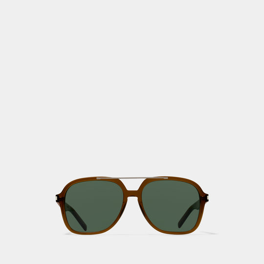 Lunettes De Soleil Sl 545 - Saint Laurent - Acétate - Marron