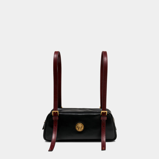Sac Porté Épaule Small - Versace - Cuir - Noir