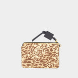 Pochette Zip - Isabel Marant - Cuir - Marron