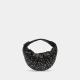 Sac Mini Fortune Croissant Bi Galva - Lemaire - Cuir - Marron Foncé
