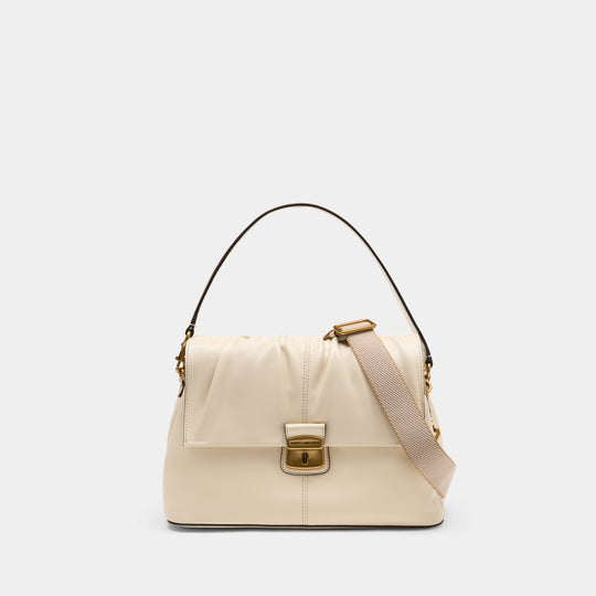 Sac À Bandoulière The Messenger - Marc Jacobs - Cuir - Blanc