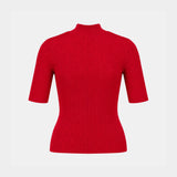 Knitwear Reedition Ss - Courreges - Synthétique - Rouge