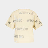 T Shirt Box - Vivienne Westwood - Coton - Jaune