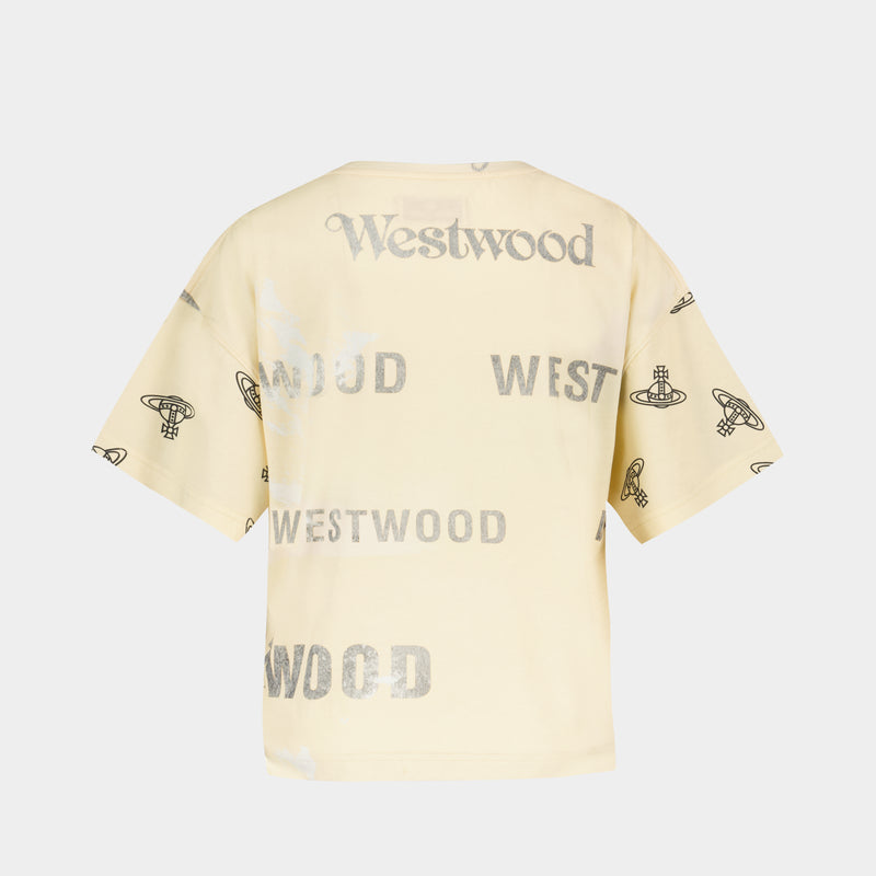 T Shirt Box - Vivienne Westwood - Coton - Jaune