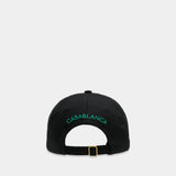 Casquette Hotel Emblem - Casablanca - Coton - Noir