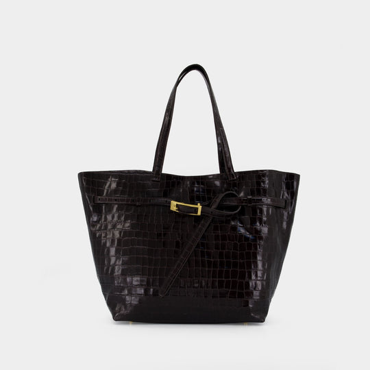 Cabas Elly - ANINE BING - Cuir - Marron