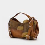 Cabas D-One Top handle M - DIESEL - Cuir - Marron