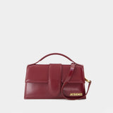 Le Grand Bambino - Jacquemus - Cuir - Bordeaux