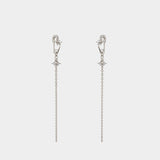 Boucles D'oreilles Amira - Vivienne Westwood - Métal - Argenté
